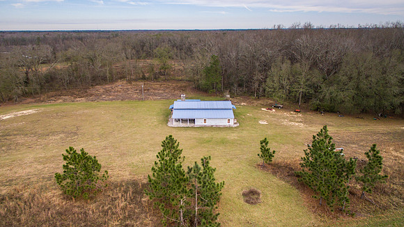 Aerial view of Hunting Lodge