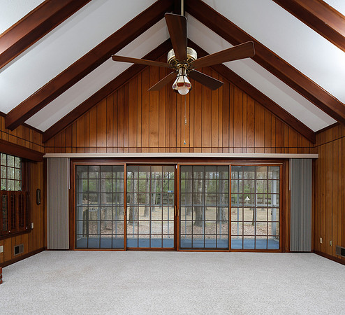 Sliding doors to screened-in Porch