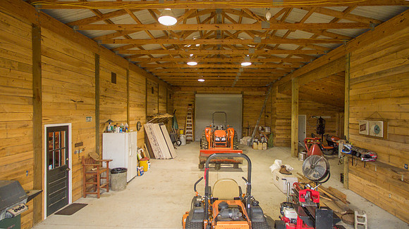 Local cypress siding throughout