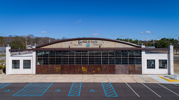 Hunter-Gatherer Brewery at the Curtiss-Wright Hangar