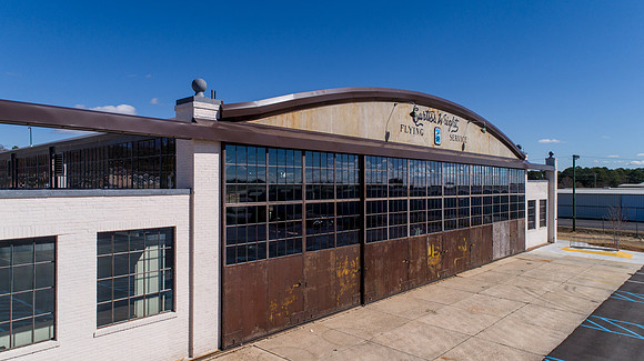 Hunter-Gatherer Brewery at the Curtiss-Wright Hangar