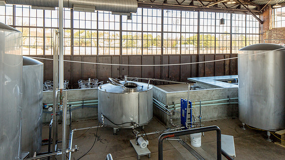 Hunter-Gatherer Brewery at the Curtiss-Wright Hangar