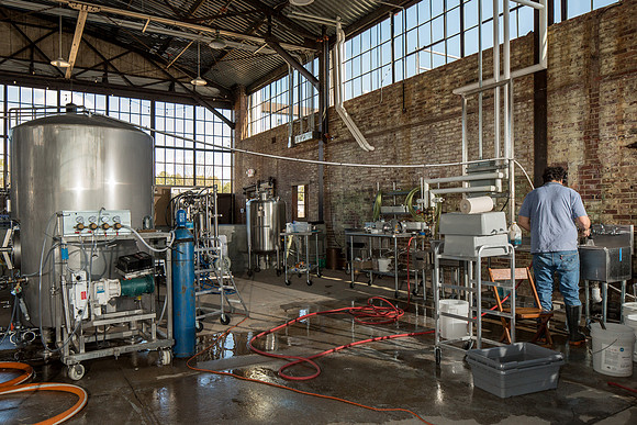 Hunter-Gatherer Brewery at the Curtiss-Wright Hangar