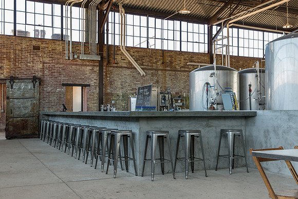 Hunter-Gatherer Brewery at the Curtiss-Wright Hangar