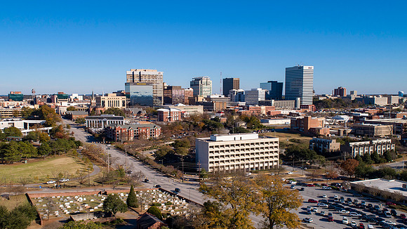Columbia skyline from 5 Arsenal Hill Ct