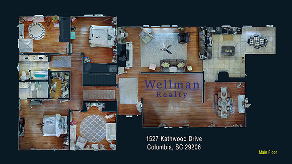 Overhead Floor Plan View