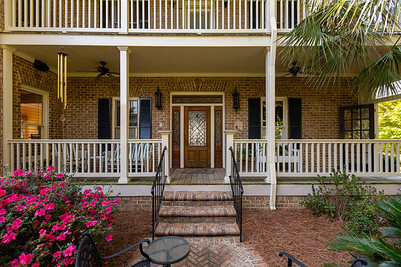 Front Porch & 2nd Story Balcony